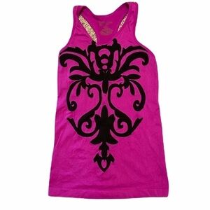 Balance Collection Magenta Tank Top Sz Small